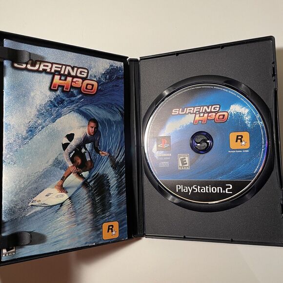 Surfing H3O (Sony PlayStation 2, 2000) ps2 CIB Complete in Box - Picture 3 of 3